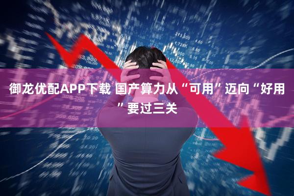 御龙优配APP下载 国产算力从“可用”迈向“好用”要过三关